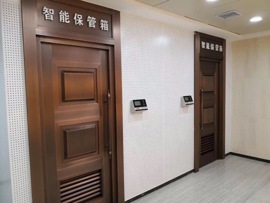 宁波凯嘉亿智能科技有限公司中标广西农商行全自动保管箱！